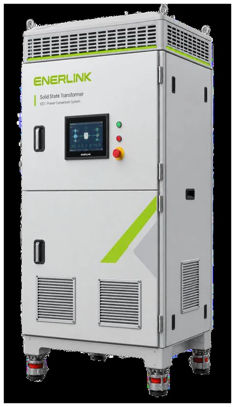 에너링크 SST 디지털 전압제어 배전반 — Solid State Transformer 캐비닛